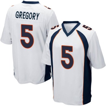Randy Gregory Men's White Game Jersey