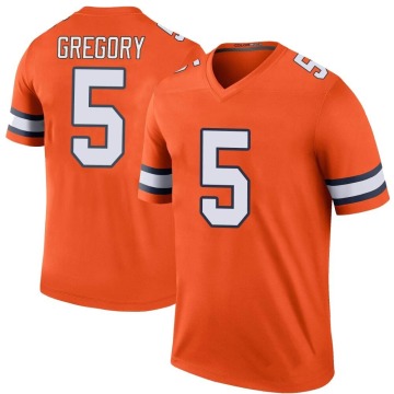 Randy Gregory Youth Orange Legend Color Rush Jersey