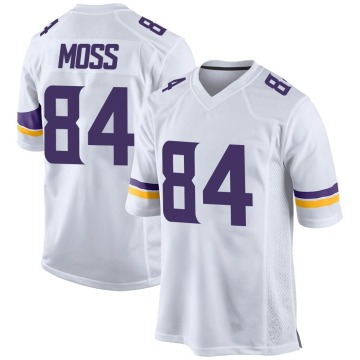 Randy Moss Youth White Game Jersey