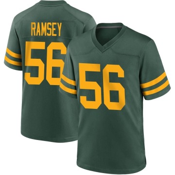 Randy Ramsey Youth Green Game Alternate Jersey