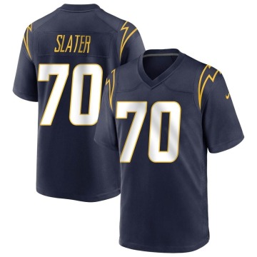 Rashawn Slater Youth Navy Game Team Color Jersey