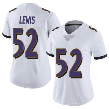 Ray Lewis Women's White Limited Vapor Untouchable Jersey