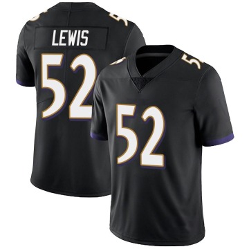 Ray Lewis Youth Black Limited Alternate Vapor Untouchable Jersey