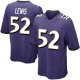 Ray Lewis Youth Purple Game Team Color Jersey