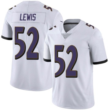 Ray Lewis Youth White Limited Vapor Untouchable Jersey