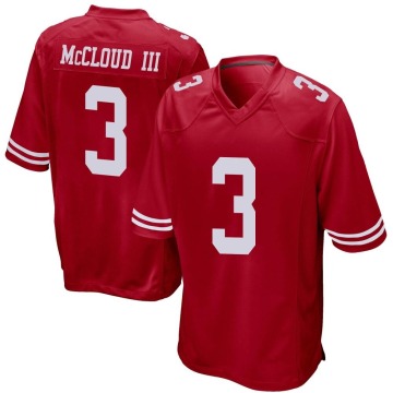 Ray-Ray McCloud III Men's Red Game Team Color Jersey