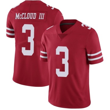Ray-Ray McCloud III Men's Red Limited Team Color Vapor Untouchable Jersey