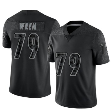 Renell Wren Men's Black Limited Reflective Jersey