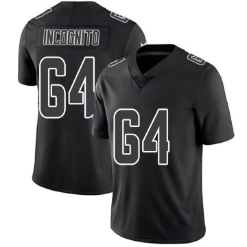 Richie Incognito Men's Black Impact Limited Jersey