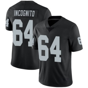 Richie Incognito Men's Black Limited Team Color Vapor Untouchable Jersey