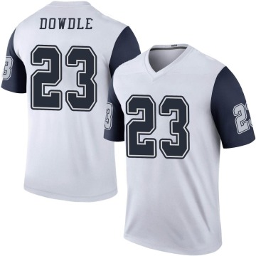 Rico Dowdle Youth White Legend Color Rush Jersey