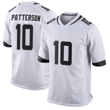 Riley Patterson Men's White Game Jersey