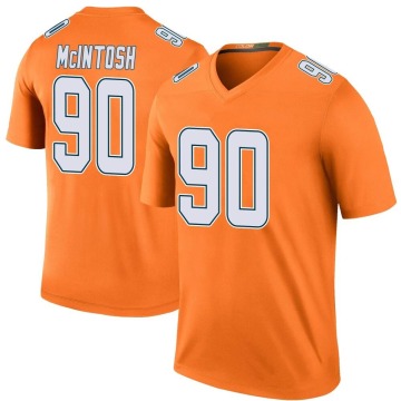 RJ McIntosh Men's Orange Legend Color Rush Jersey