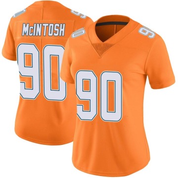 RJ McIntosh Women's Orange Limited Color Rush Jersey