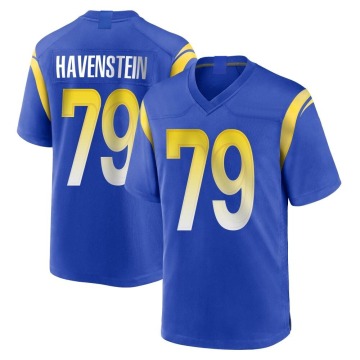 Rob Havenstein Youth Royal Game Alternate Jersey