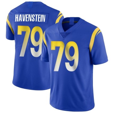 Rob Havenstein Youth Royal Limited Alternate Vapor Untouchable Jersey