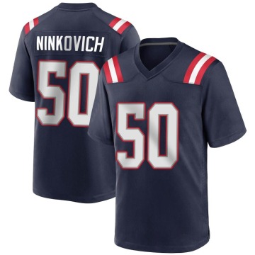 Rob Ninkovich Youth Navy Blue Game Team Color Jersey