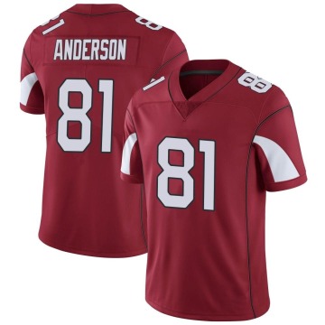 Robbie Anderson Youth Limited Cardinal Team Color Vapor Untouchable Jersey