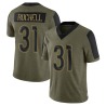Robert Rochell Youth Olive Limited 2021 Salute To Service Jersey