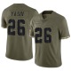 Rock Ya-Sin Men's Olive Limited 2022 Salute To Service Jersey