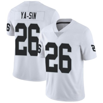 Rock Ya-Sin Youth White Limited Vapor Untouchable Jersey