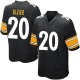 Rocky Bleier Youth Black Game Team Color Jersey