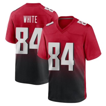 Roddy White Youth White Game Red 2nd Alternate Jersey