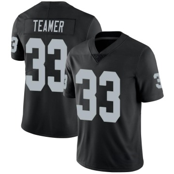 Roderic Teamer Youth Black Limited Team Color Vapor Untouchable Jersey