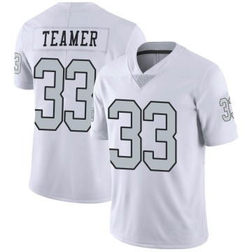 Roderic Teamer Youth White Limited Color Rush Jersey