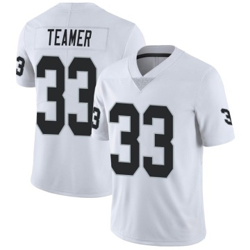 Roderic Teamer Youth White Limited Vapor Untouchable Jersey