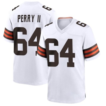Roderick Perry II Men's White Game Jersey