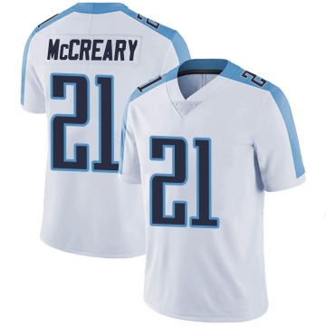 Roger McCreary Youth White Limited Vapor Untouchable Jersey