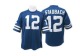 Roger Staubach Men's Navy Blue Authentic Throwback Jersey