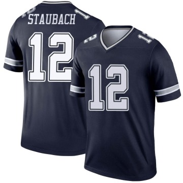 Roger Staubach Youth Navy Legend Jersey