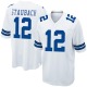 Roger Staubach Youth White Game Jersey