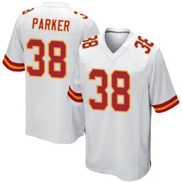 Ron Parker Youth White Game Jersey