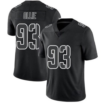 Ronald Ollie Youth Black Impact Limited Jersey