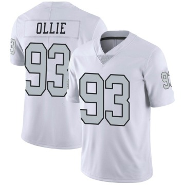 Ronald Ollie Youth White Limited Color Rush Jersey