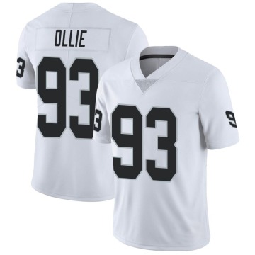 Ronald Ollie Youth White Limited Vapor Untouchable Jersey