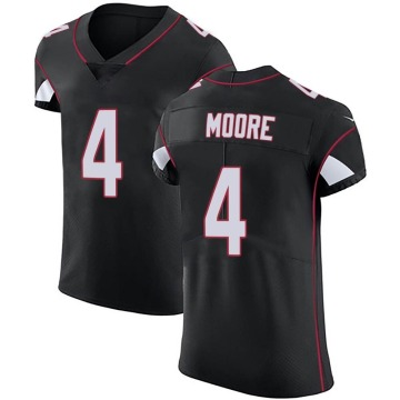 Rondale Moore Men's Black Elite Alternate Vapor Untouchable Jersey