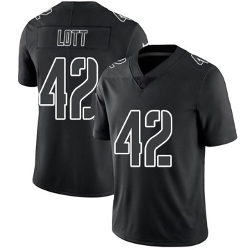 Ronnie Lott Youth Black Impact Limited Jersey
