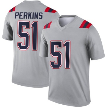 Ronnie Perkins Youth Gray Legend Inverted Jersey