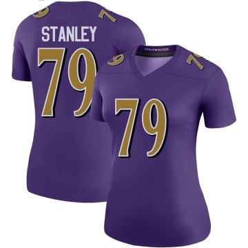 Ronnie Stanley Women's Purple Legend Color Rush Jersey
