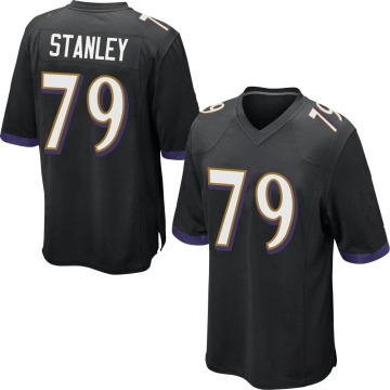Ronnie Stanley Youth Black Game Jersey
