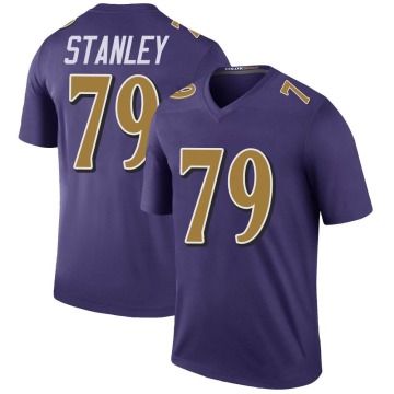 Ronnie Stanley Youth Purple Legend Color Rush Jersey