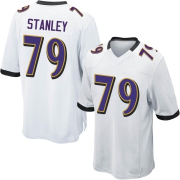 Ronnie Stanley Youth White Game Jersey