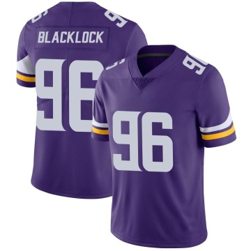 Ross Blacklock Men's Purple Limited Team Color Vapor Untouchable Jersey