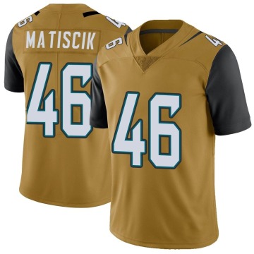 Ross Matiscik Youth Gold Limited Color Rush Vapor Untouchable Jersey