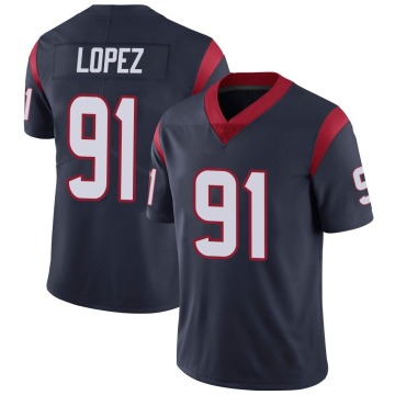 Roy Lopez Youth Navy Blue Limited Team Color Vapor Untouchable Jersey