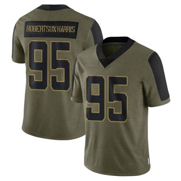 Roy Robertson-Harris Men's Olive Limited 2021 Salute To Service Jersey